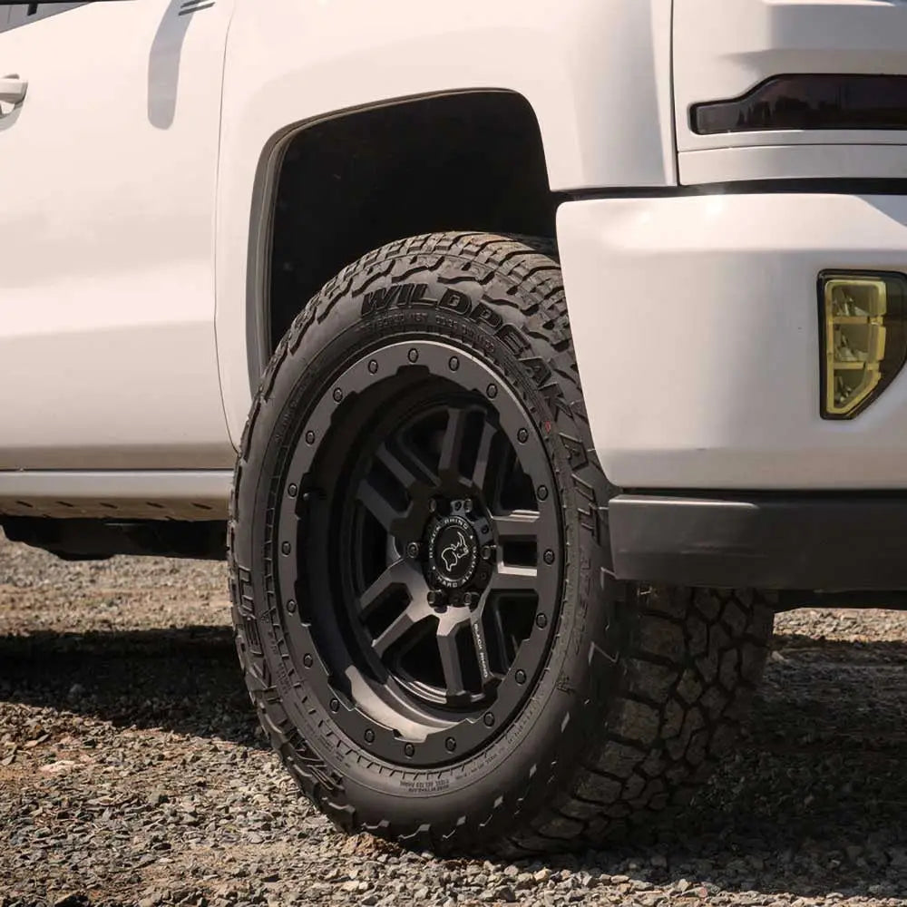 Felg Matte Black Barstow Black Rhino 17x8 Et52 6x130