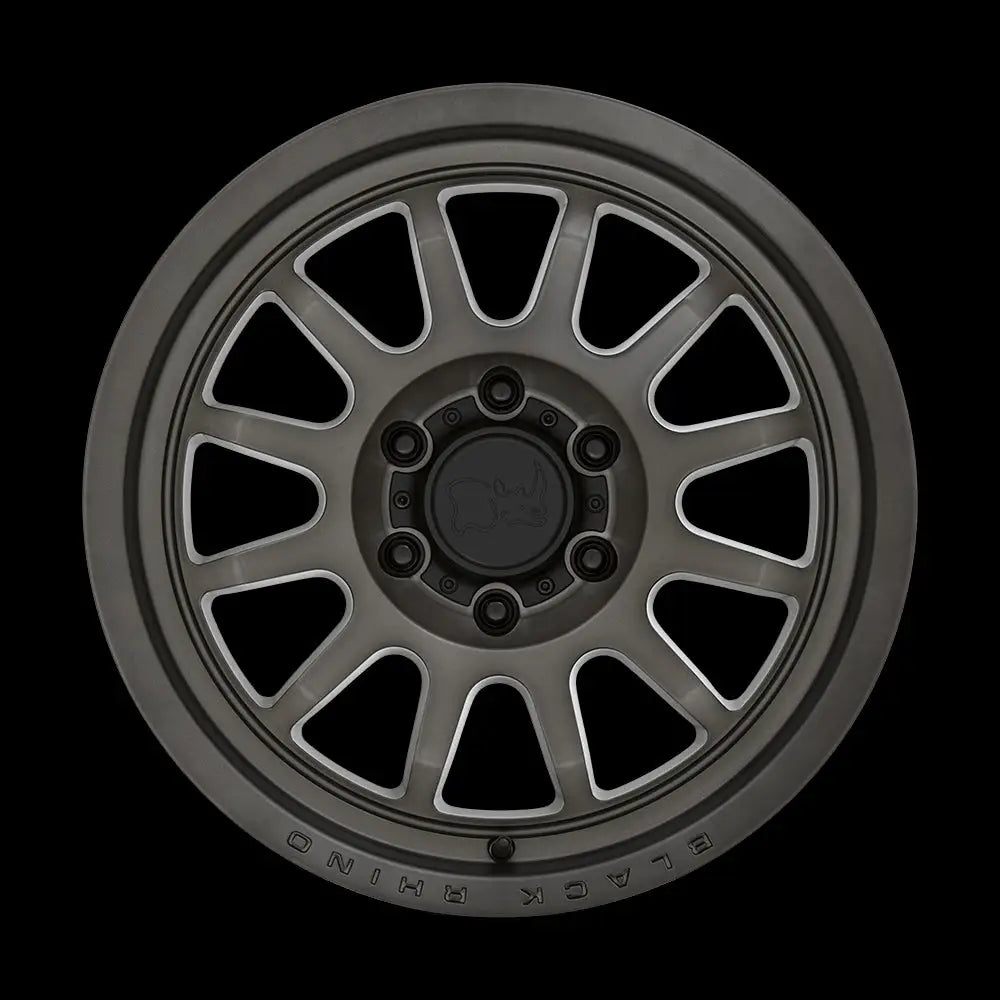 Felg Matte Brushed Gunmetal Rapid Black Rhino 20x9 Et12 6x135