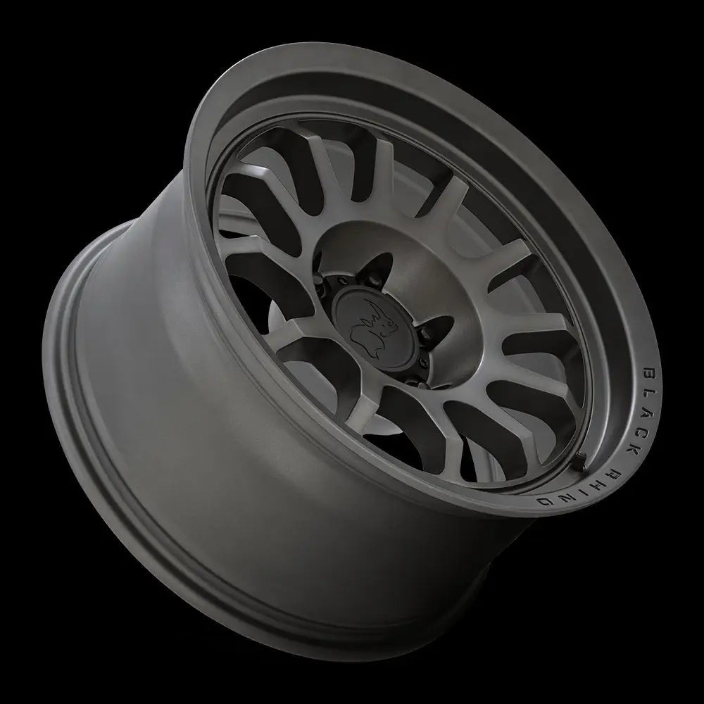 Felg Matte Brushed Gunmetal Rapid Black Rhino 20x9 Et12 6x135