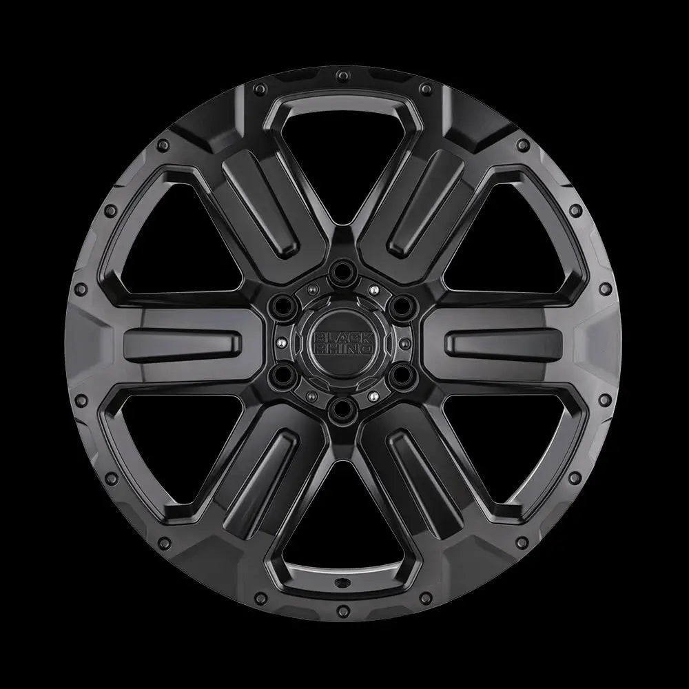 Felg Matte Gunmetal W/ Brushed Face & Gunmetal Tint Wanaka Black Rhino 18x9 Et12 6x139.7