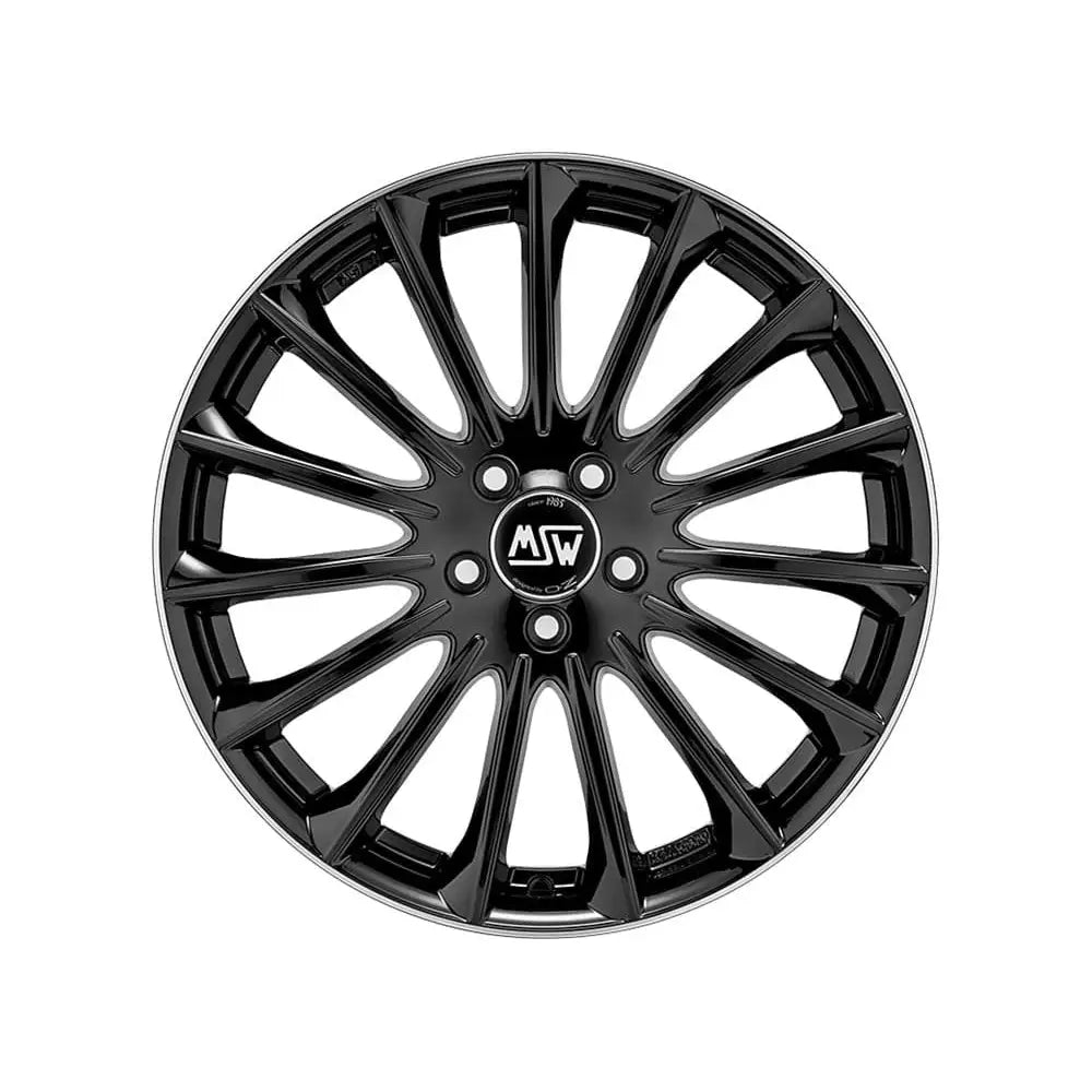 Felg Msw 30 Gloss Black Polished Lip 9x19 5x112 Et44