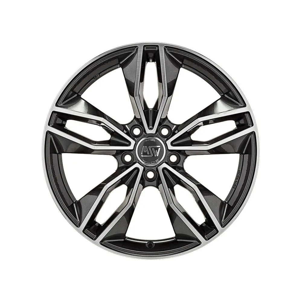 Felg Msw 71 Gloss Dark Grey Full Polished 7,5x17 5x114,3 Et45