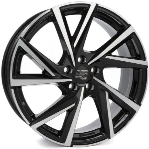 Felg Msw 80 5h Gloss Black Full Polished 7,5x19 5x114,3 Et40