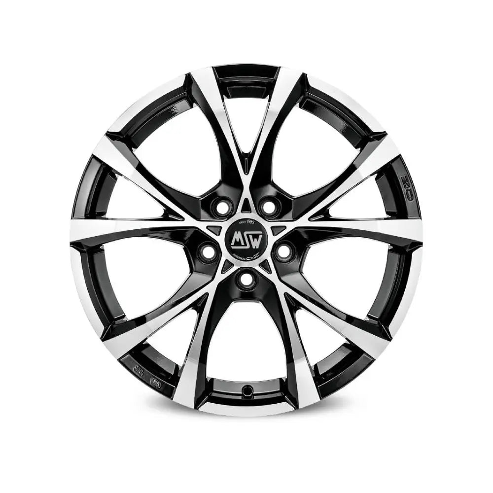 Felg Msw X4 Gloss Black Full Polished 5x15 4x100 Et32