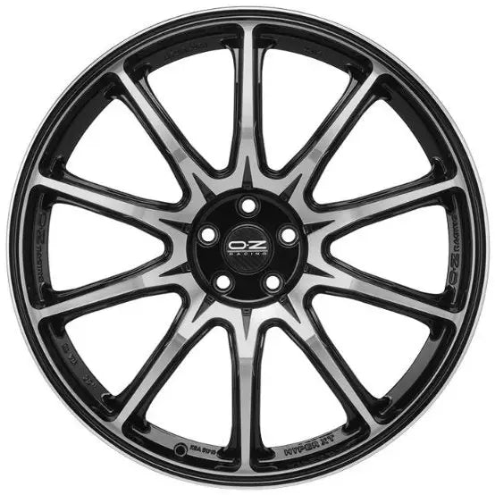 Felg Oz Hyperxt Hlt Dc Gloss Black Diamond Cut 10,5x22 5x112 Et25