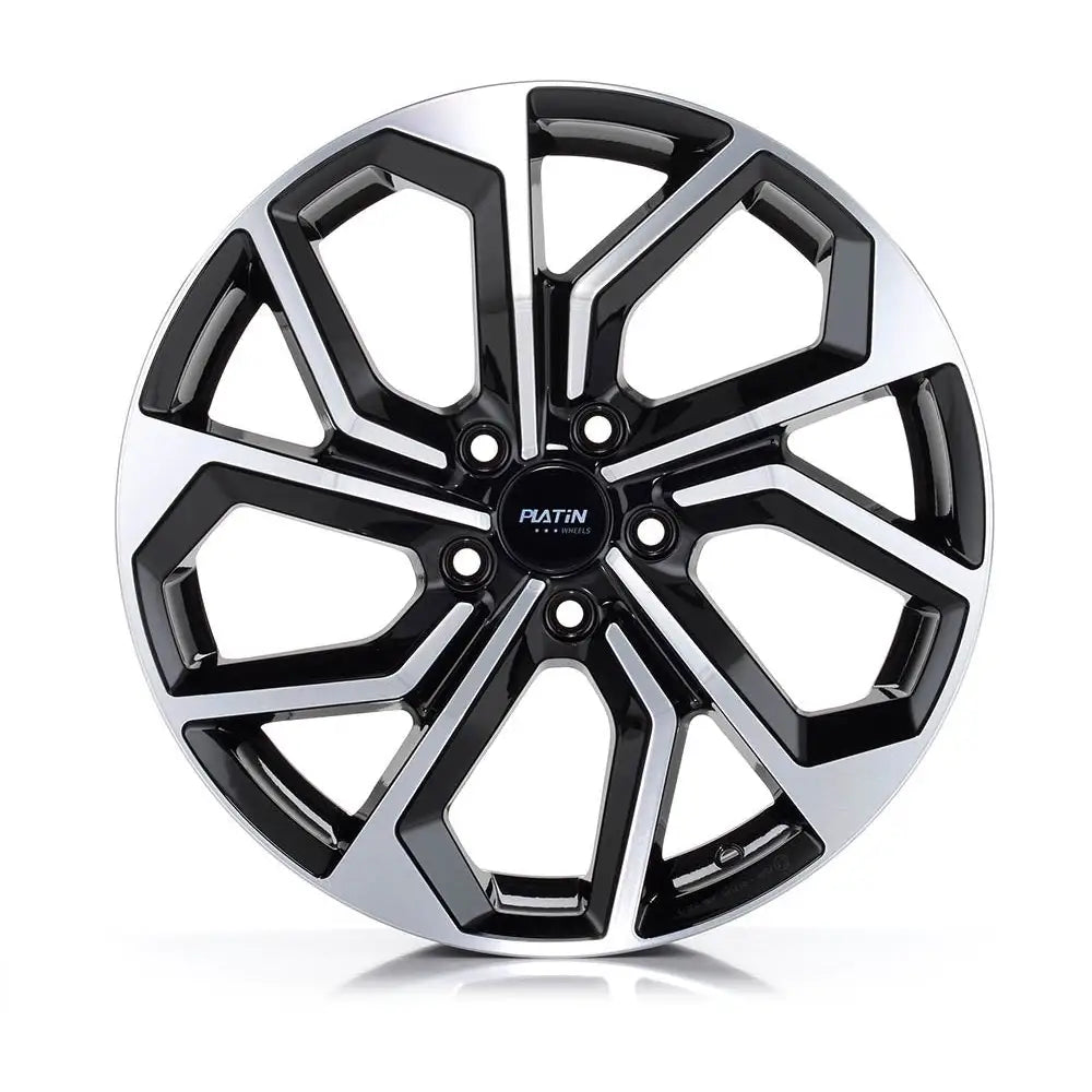 Felg Platin p 97 Black Polished 8x19 5x108 Et42