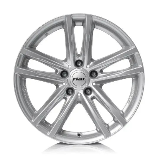 Felg Rial X10 Polar-silver 7x18 5x112 Et43