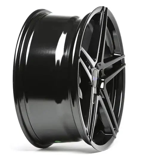 Felg TA Technix 8,5x19 ET35 LK5x112 NB 66,6 Black – detalj nærbilde