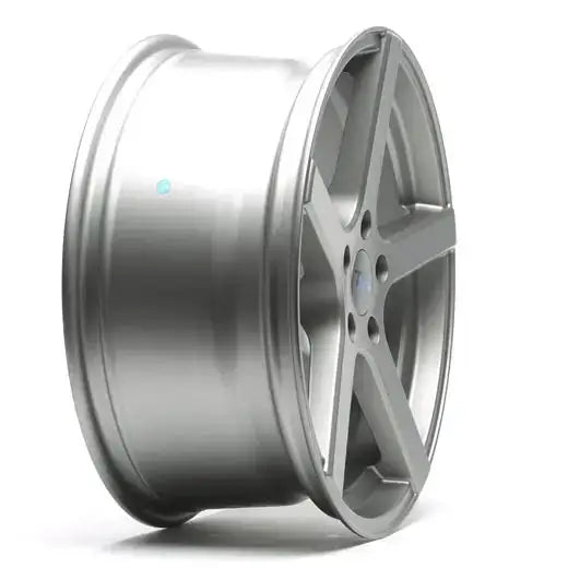 Felg TA Technix 8,5x19 ET35 LK5x120 NB 72,6 Silver – detalj nærbilde
