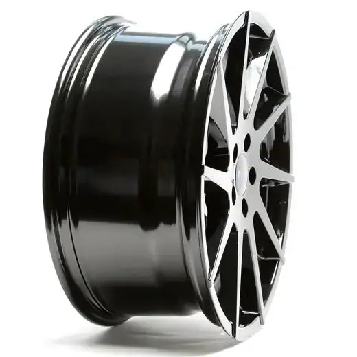 Felg TA Technix 8,5x19 ET42 LK5x112 NB 66,6 black left side / driver side – detalj nærbilde