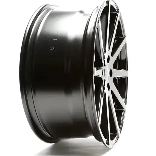 Felg TA Technix 8,5x20 ET45 LK5x112 NB 66,6 Black – detalj nærbilde