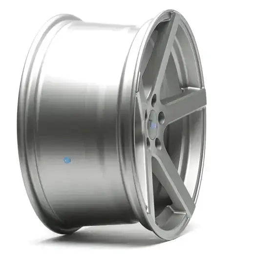 Felg TA Technix 9,5x19 ET35 LK5x112 NB 66,6 Silver – detalj nærbilde