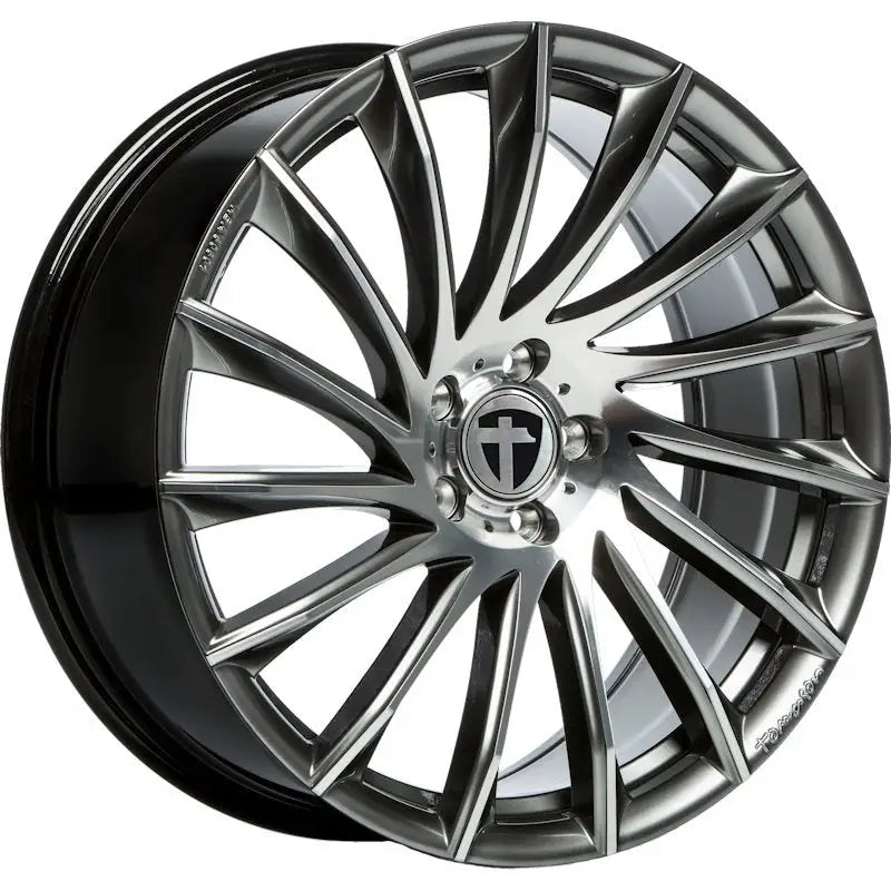 Felg Tomason Tn16 Dark Hyperblack Polished 8,5x19 5x114,3 Et40