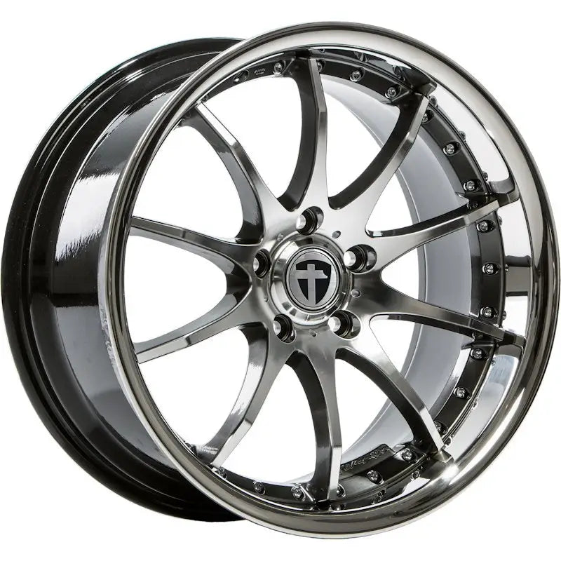 Felg Tomason Tn8 Hyperblack Diamond Polished Stainless Steel Rim 8,5x19 5x120 Et35