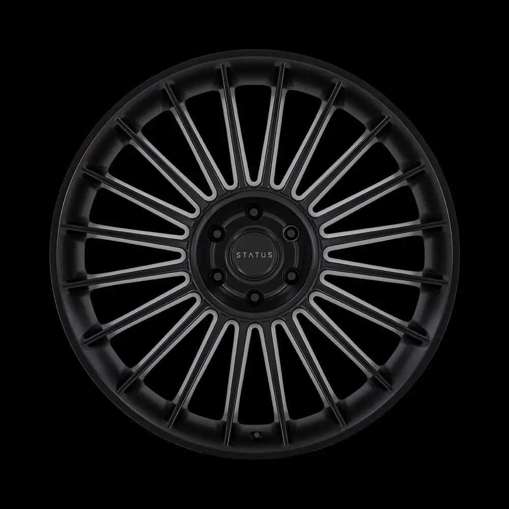 Felg Venti Matte Black Status 22x9.5 Et25 6x139.7
