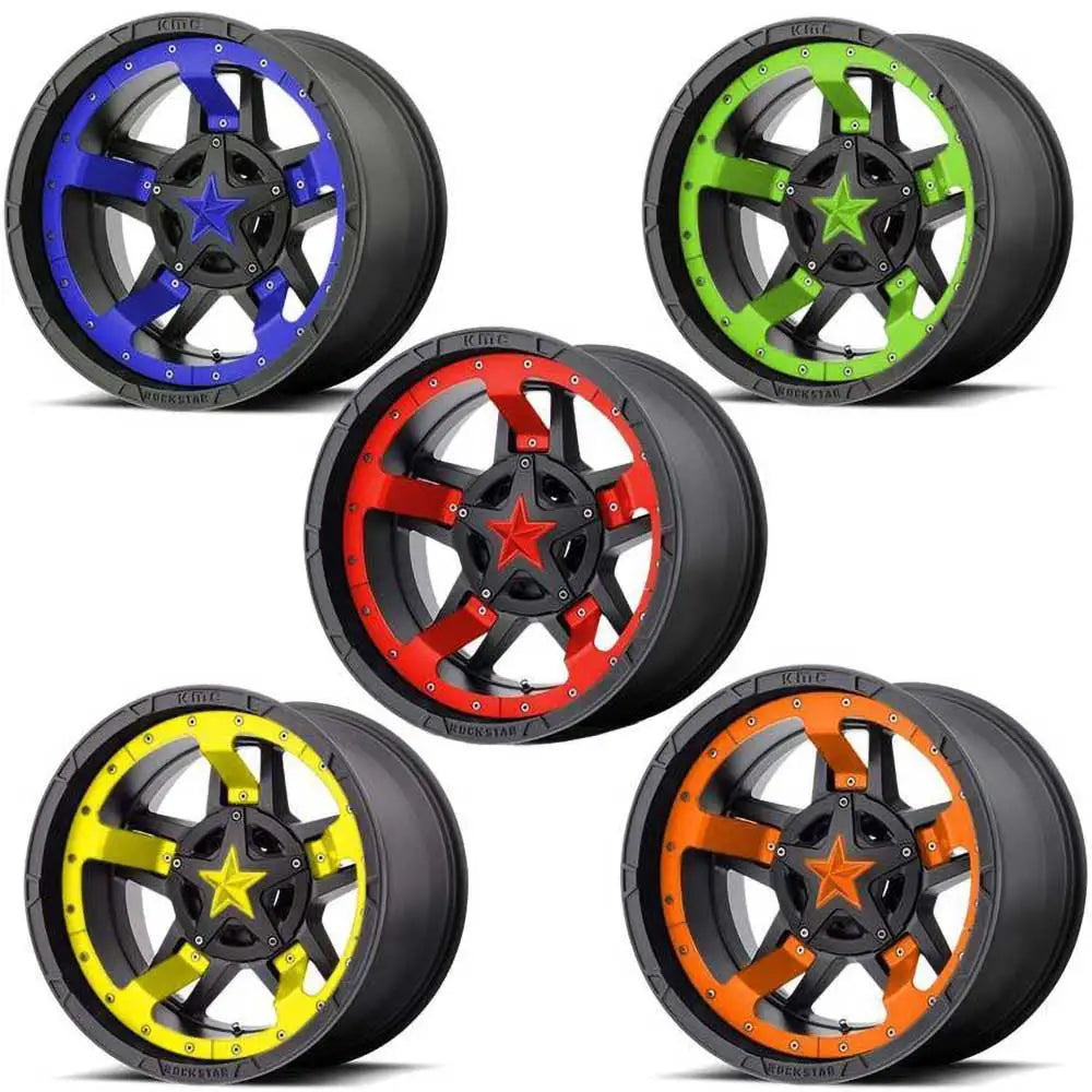 Felg Xd827 Rockstar Iii Matte Black Xd Series 17x8 Et20 6x139.7 / 6x135