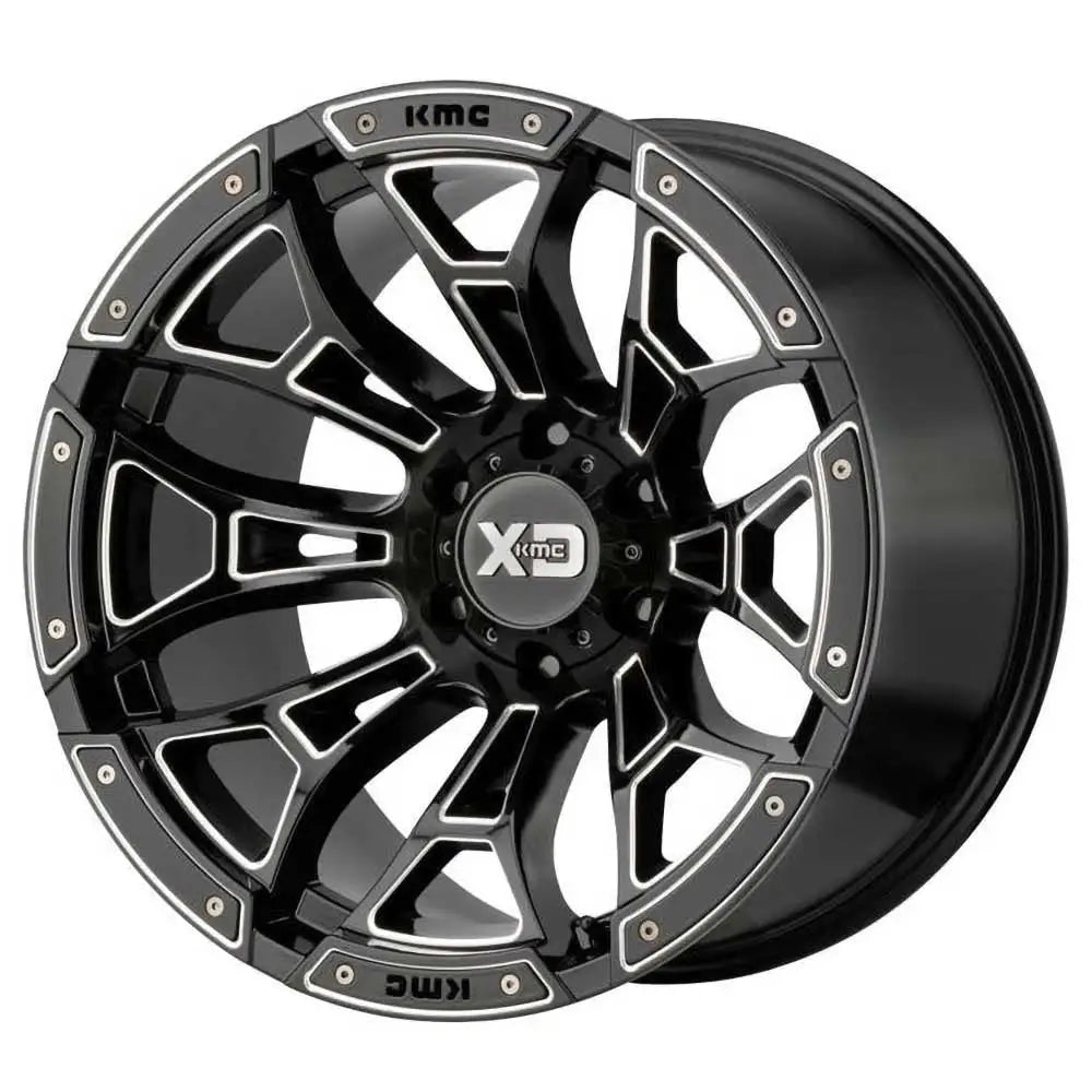 Felg Xd841 Boneyard Gloss Black Milled Xd Series 20x9 Et0 5x127