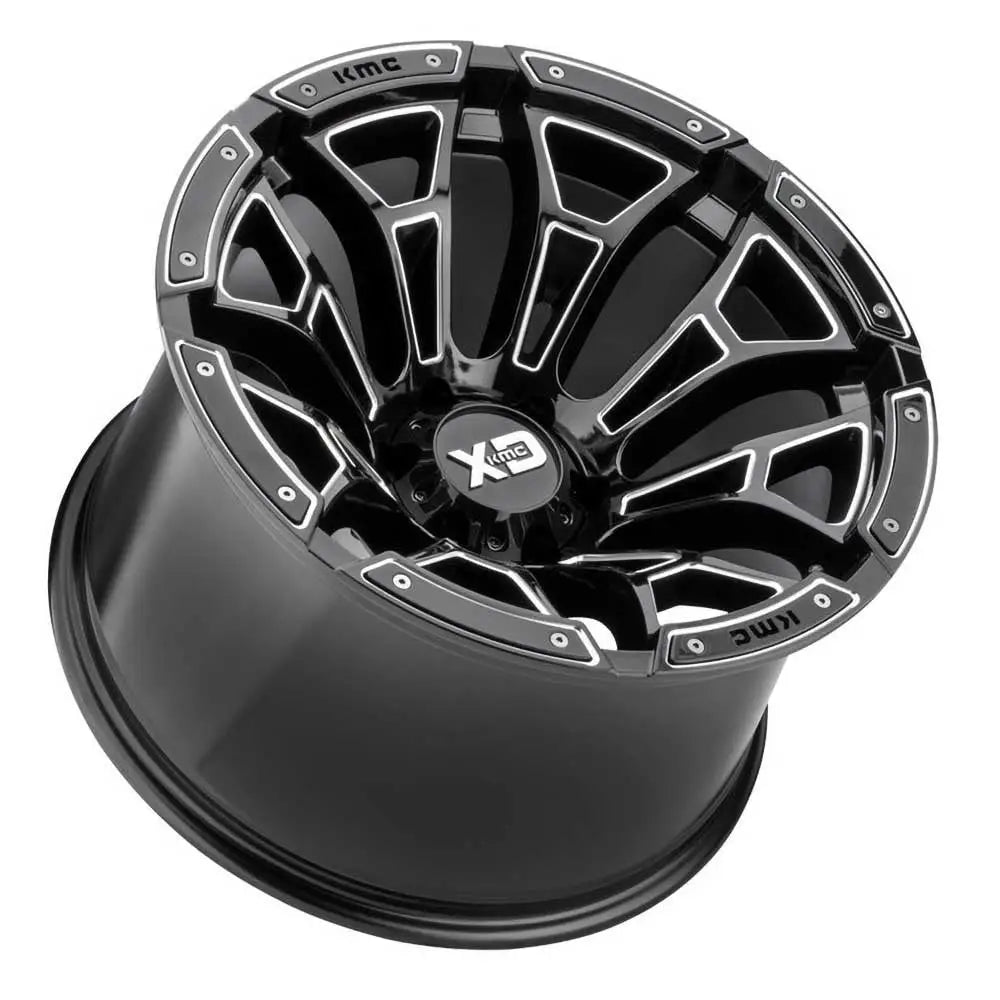 Felg Xd841 Boneyard Gloss Black Milled Xd Series 20x9 Et0 5x127