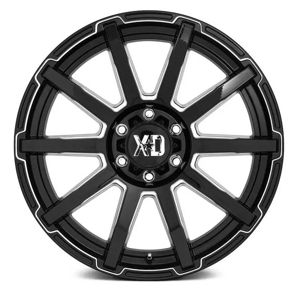 Felg Xd847 Outbreak Gloss Black Milled Xd Series 22x10 Et-18 6x139.7