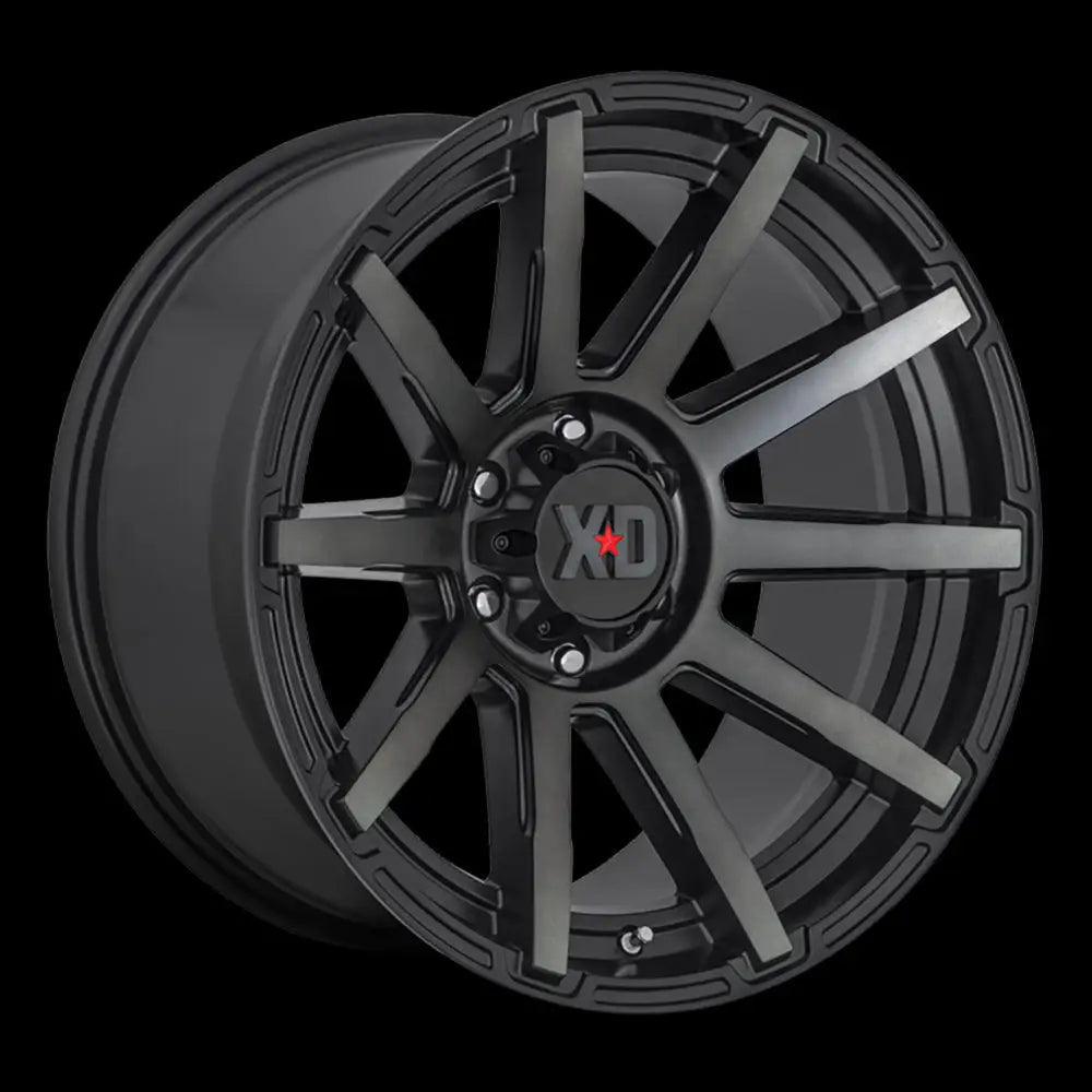 Felg Xd847 Outbreak Satin Black W/ Gray Tint Xd Series 22x10 Et-18 8x180
