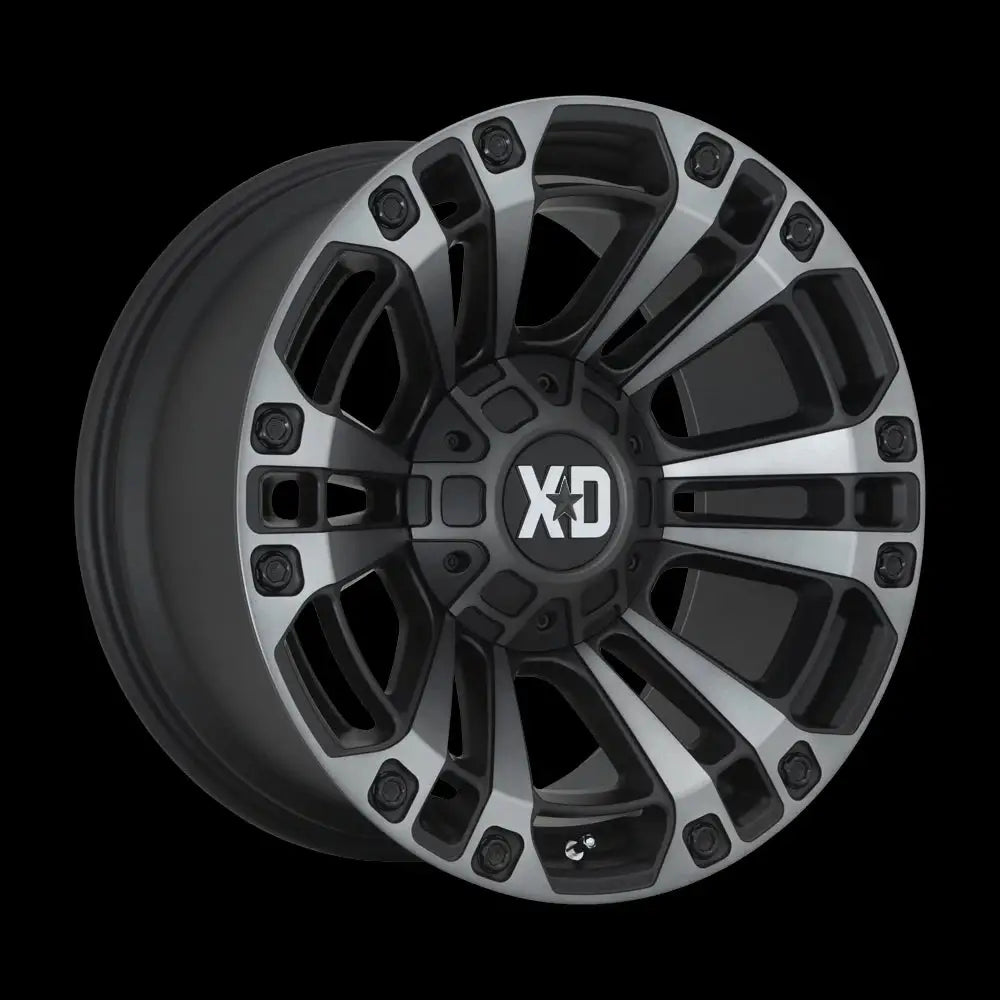 Felg Xd851 Monster 3 Satin Black W/ Gray Tint Xd Series 20x10 Et-18 6x139.7 / 6x135