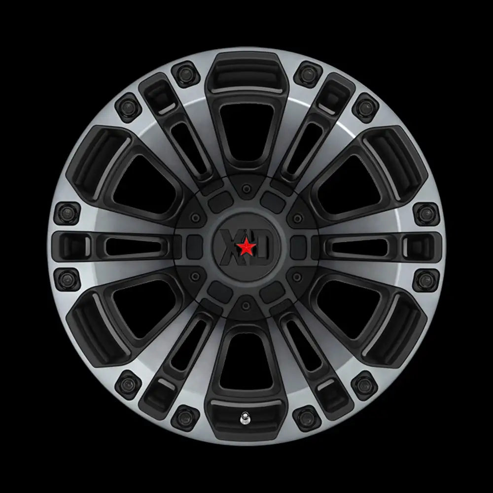 Felg Xd851 Monster 3 Satin Black W/ Gray Tint Xd Series 20x9 Et18 5x139.7 / 5x150