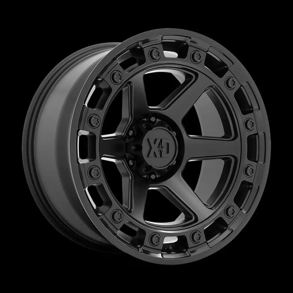 Felg Xd862 Raid Satin Black Xd Series 17x9 Et0 6x139.7