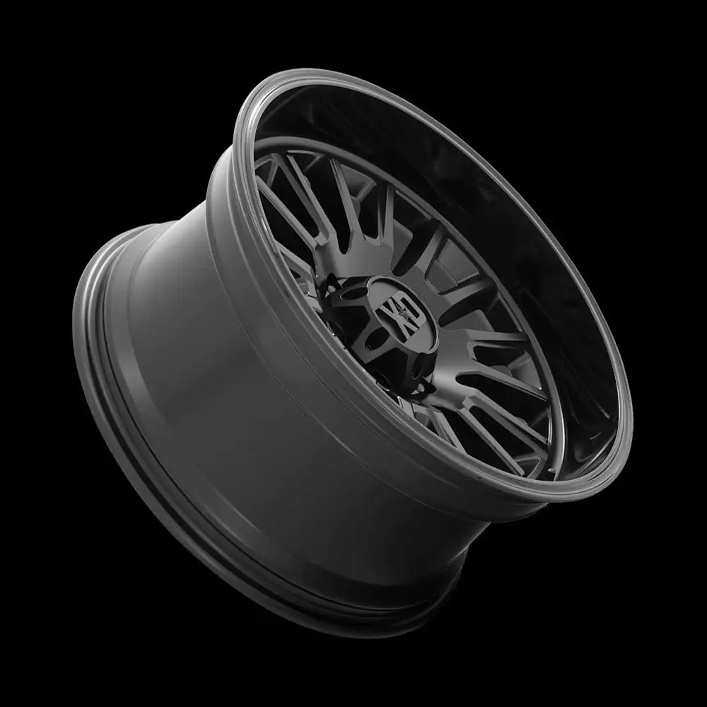 Felg Xd864 Rover Satin Black W/ Gloss Black Lip Xd Series 20x9 Et18 5x127