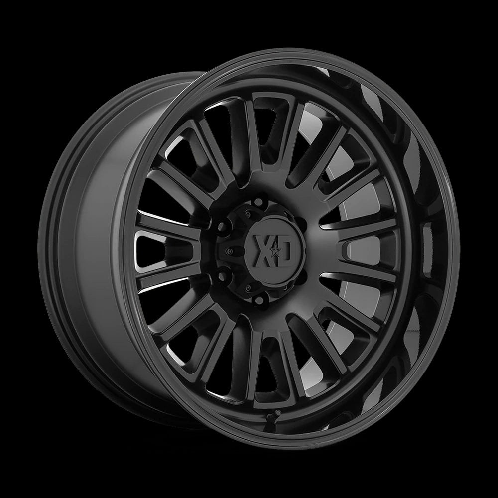Felg XD864 Rover Satin Black W/ Gloss Black LIP XD Series 20x9 ET0 6x139.7