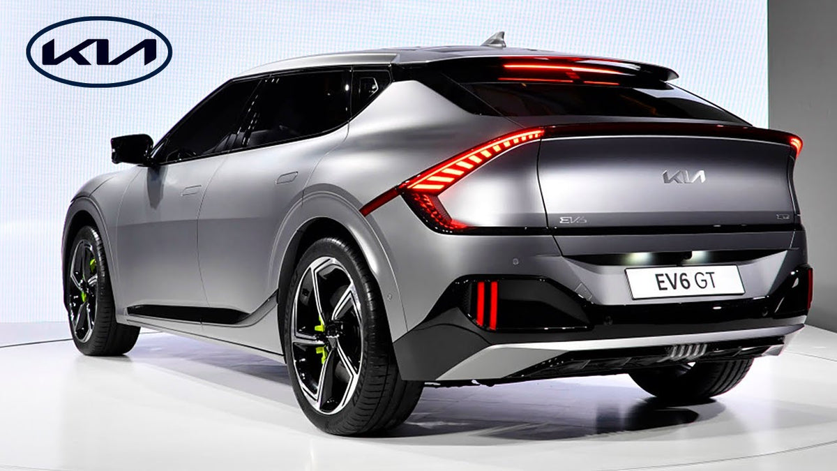 Gulvmatter Kia EV6 GT-Line (2021-2024) – med kant | Kia OEM - sett forfra