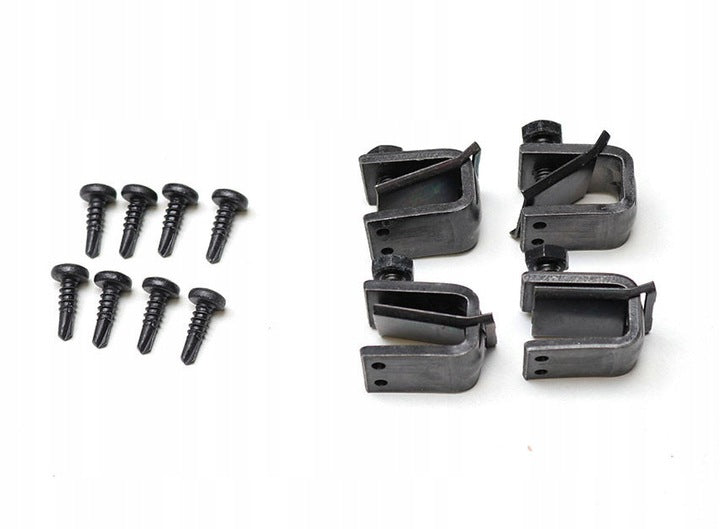VAG OEM skvettlapp til Vw T4 / Black - sett 2 stk. – enkel montering