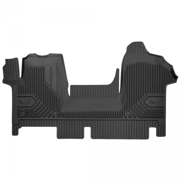 Frogum 3D Premium gulvmatter i TPE til Nissan NV400 (2010–) – svart, vanntett, 40 mm kanthøyde