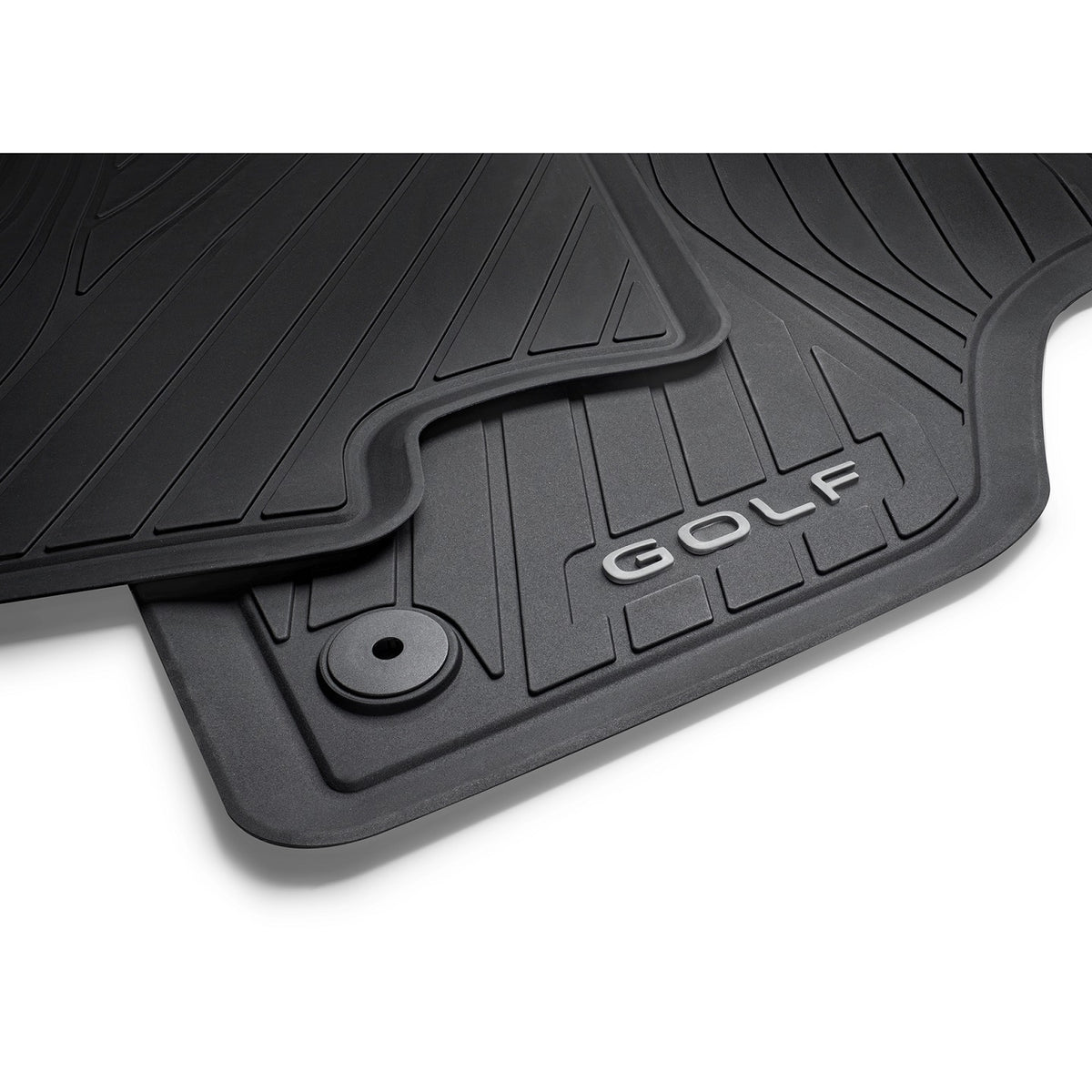 Gulvmatter Vw Golf VIII Variant (2020-) – HDTE - High-density Termoplast-elastomer | VAG OEM - detaljer