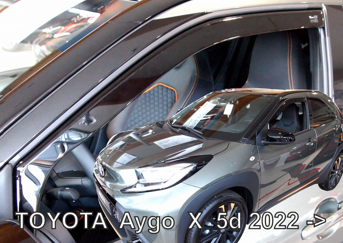 Heko vindavviser til Toyota Aygo X – PMMA plexiglass