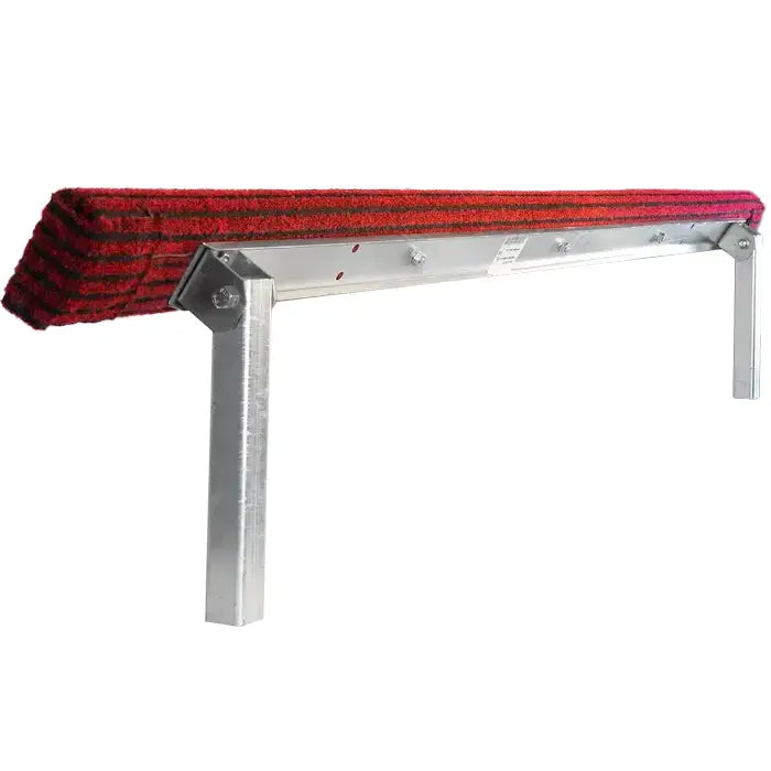 Flatpropp for båthenger JET 300, rød matte med stripet mønster på metallramme, sidevisning mot hvit bakgrunn.