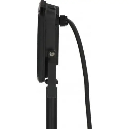 Flomlys på stativ LED JARO 7060, sidevisning med synlig svart strømkabel og solid metallkonstruksjon.