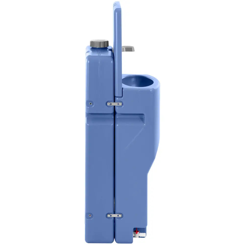 Flyttbar Bærbar Vask med Såpedispenser og Toalettpapirholder 65 l