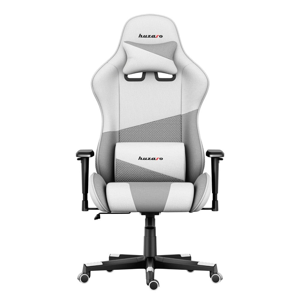 Huzaro FORCE 6.2 hvit mesh – nærbilde av mesh-rygg og ventilasjon