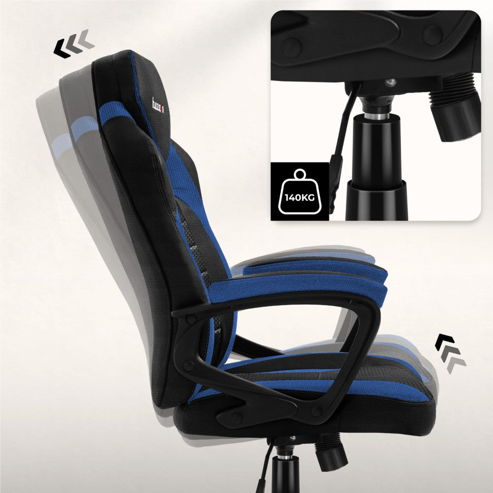 SoftFlex vippemekanisme på Huzaro Force 2.5 gamingstol