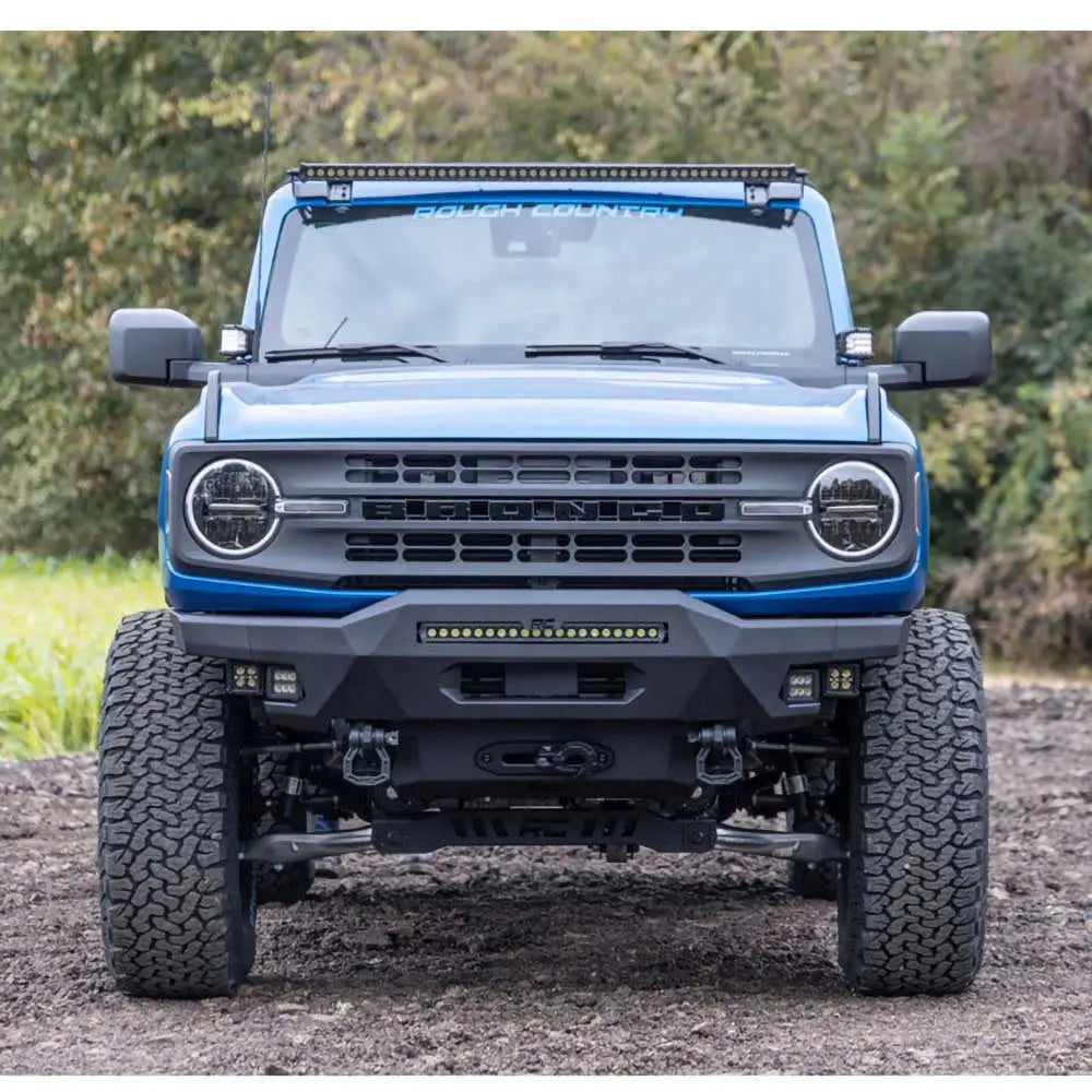 Ford New Bronco 4 d 21- Skjermbredder Kit Rough Country - Slett Framskjermer og Bakskjermer