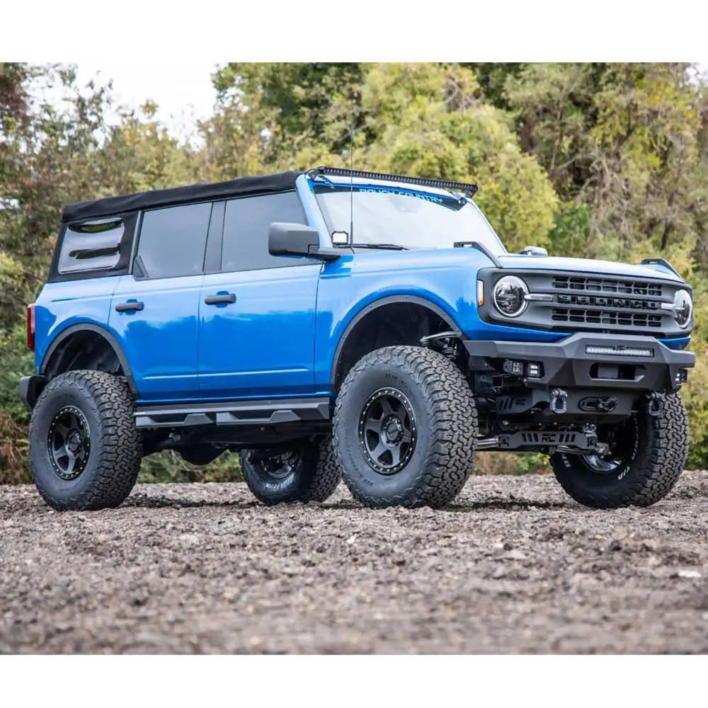 Ford New Bronco 4 d 21- Skjermbredder Kit Rough Country - Slett Framskjermer og Bakskjermer