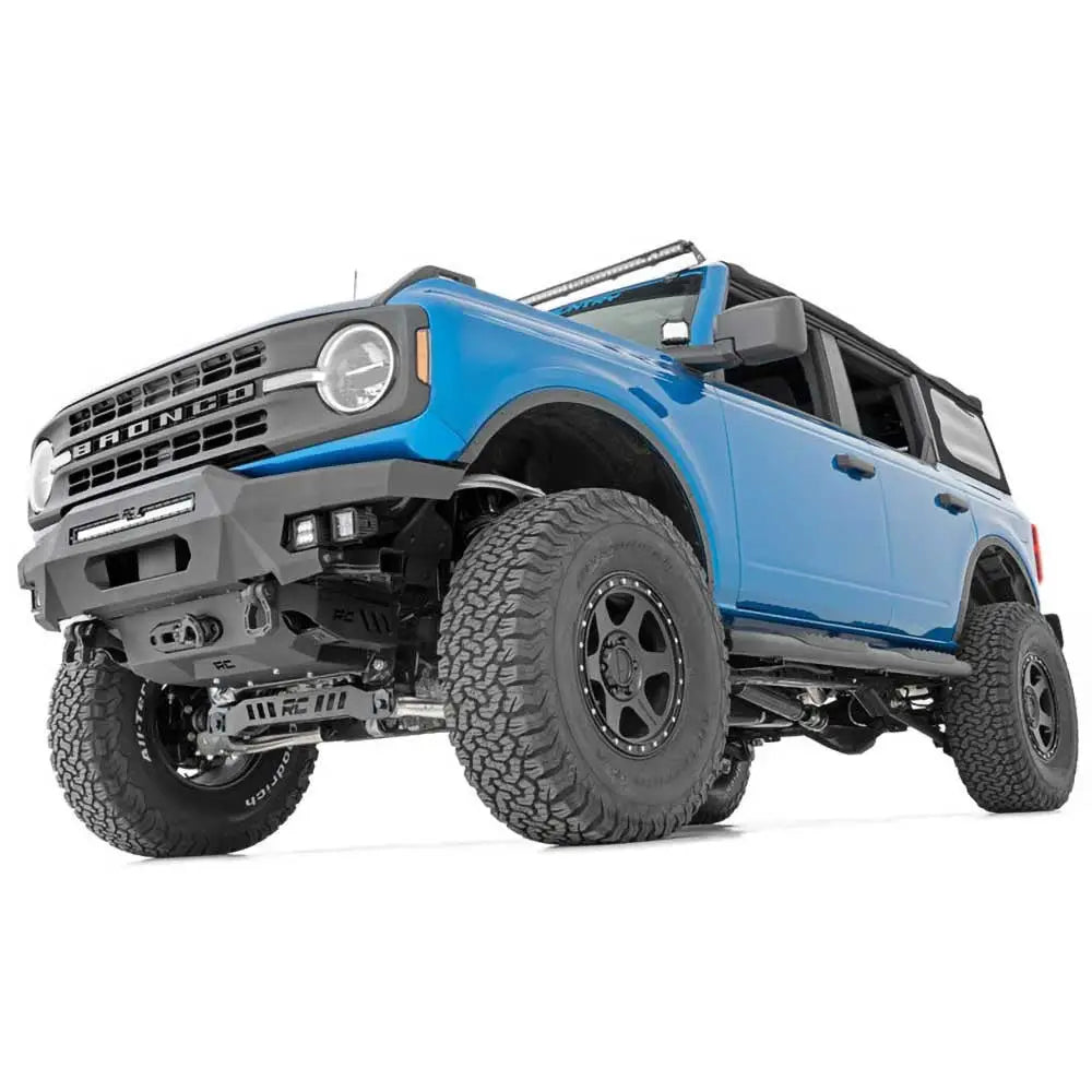 Ford New Bronco 4 d 21- Skjermbredder Kit Rough Country - Slett Framskjermer og Bakskjermer