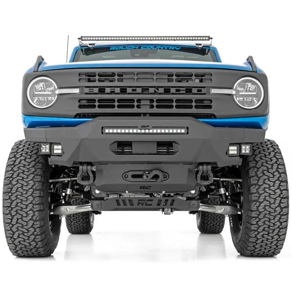 Ford New Bronco 4 d 21- Skjermbredder Kit Rough Country - Slett Framskjermer og Bakskjermer