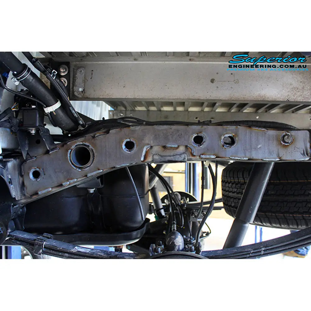 Ford Ranger Px/pxii 11-18 Eu Ramme Forsterkende Chassisplater - Superior Engineering