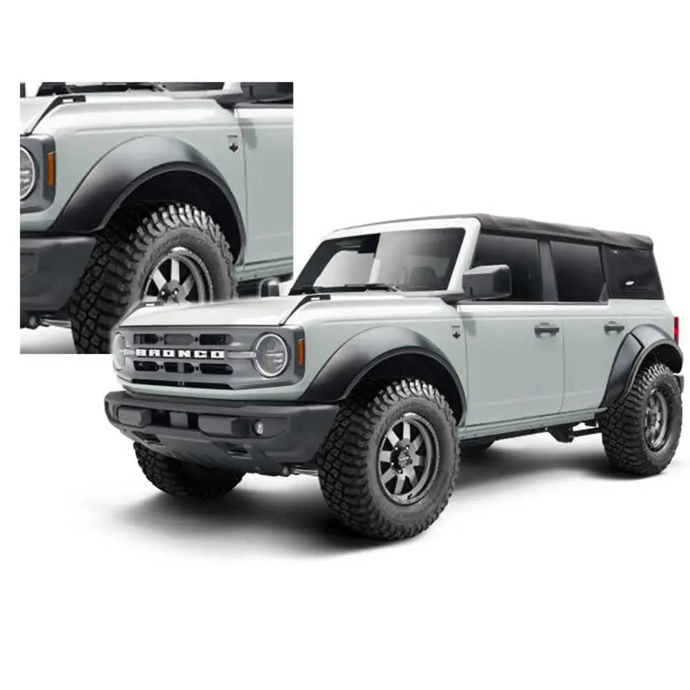 Forlengere til Skjermene Bushwacker Extend-a-fender - Ford New Bronco 4 d 21-