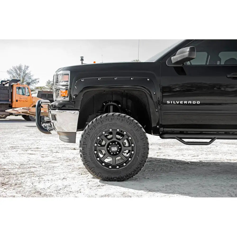 Forstørrede Skjermer Rough Country Pocket - Chevrolet Silverado 2500 15-19