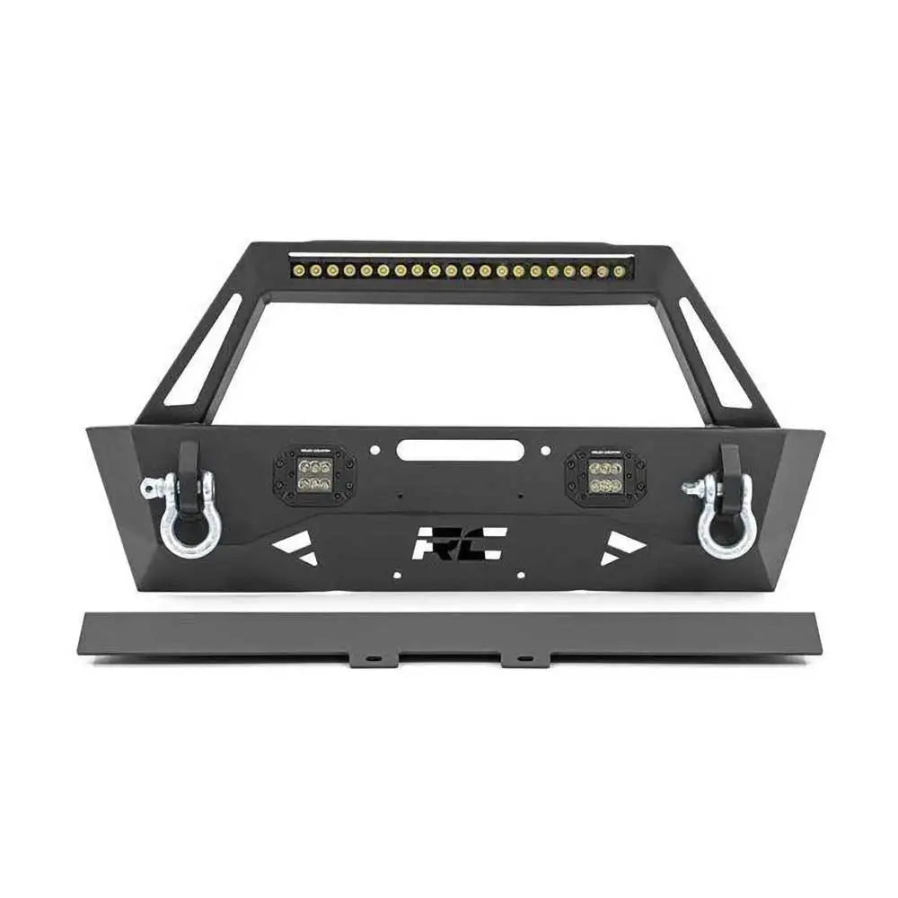 Framre Stål Stubby Støtfanger Rough Country Trail - Jeep Gladiator Jt 20-