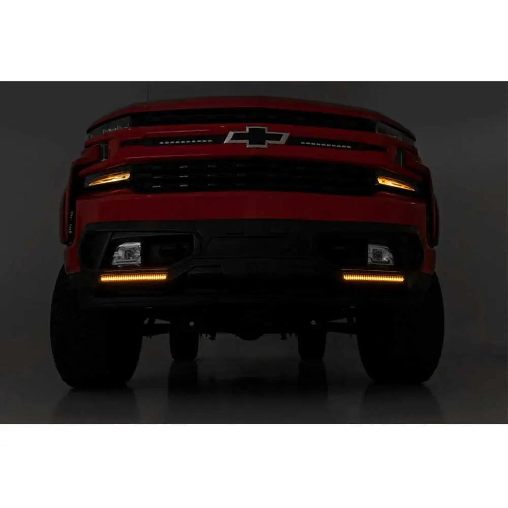 Fremre Støtfangerfascie med Led-lys Rough Country - Chevrolet Silverado 1500 19-