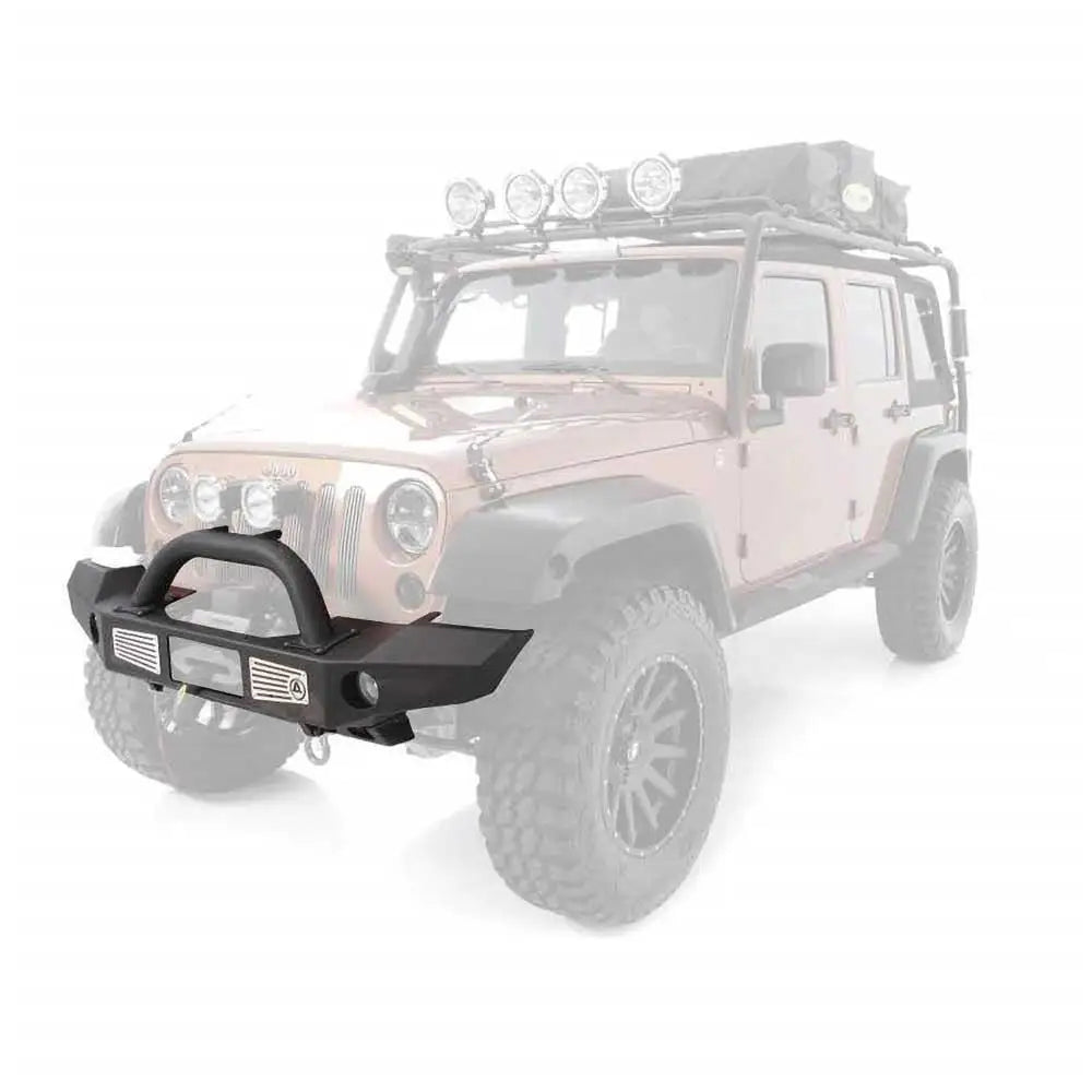 Fremside Stålstøtfanger Smittybilt Xrc Atlas - Jeep Wrangler Jk 4 d 07-18
