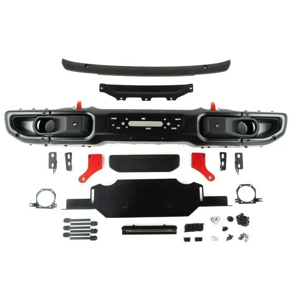 Front Aluminiumstøtfanger med Vinsjplate Ofd - Jeep Gladiator Jt 20-